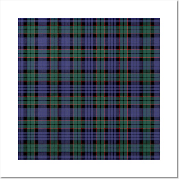 Fletcher Modern Plaid Tartan Scottish Wall Art by ScottishShop